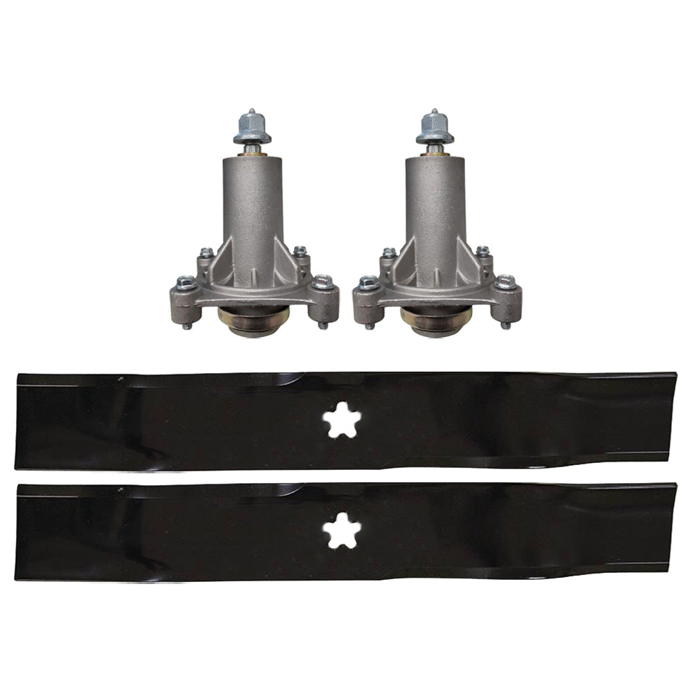 Proven Part 48" Blade Spindle Kit For Craftsman Pulleys Blades 180054 192870 187292