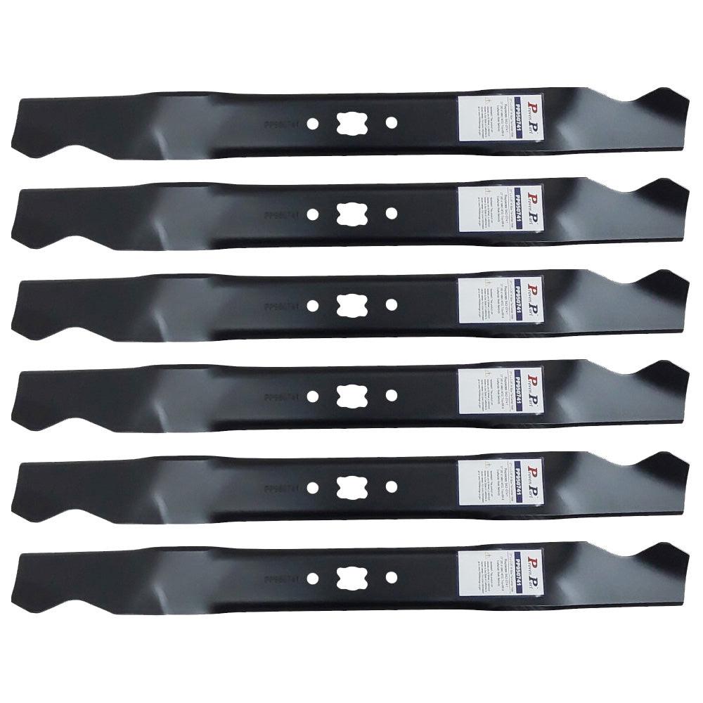 Proven Part 6x Mulching Blade 21In Fits Cub Cadet 300 and 900 series, 5521