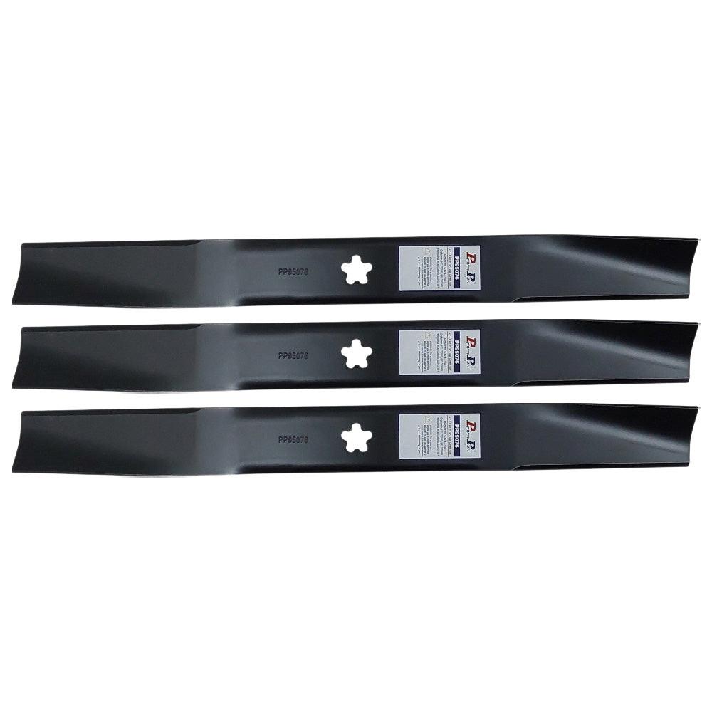 Proven Part 3xMedium Lift Blade 22In Fits Poulan 22" Deck Walk-behind mowers