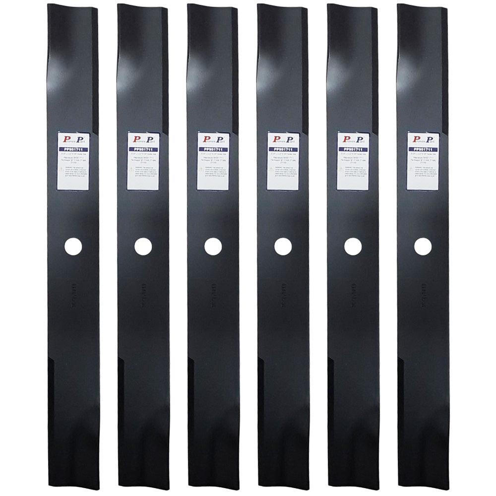 6x Proven Part Hi-Lift Blade 22.25 Fits Snapper 36In Fabricated Deck 2691499-00, 2691521-00, 2691707-00, 2691707-01, 360Z, ZT1836, ZT1936, ZTX105