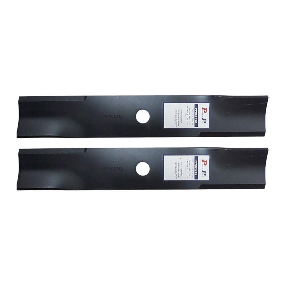2x Proven Part Hi-Lift Blade 14.5 Fits Simplicity 36In Zero-Turn Mower: Courier (19 Gross HP B&S, 23 Gross HP B&S), SZT105 (7200 Series B&S)