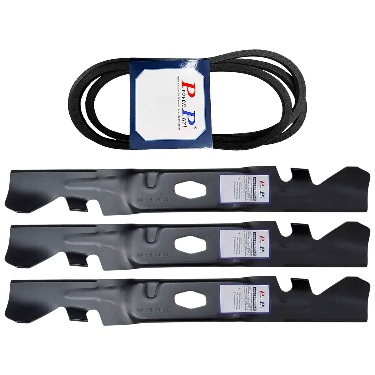 Blades & Belt for Cub Cadet XT1 ST54 GT54 742-05086 954-05025 54-Inch