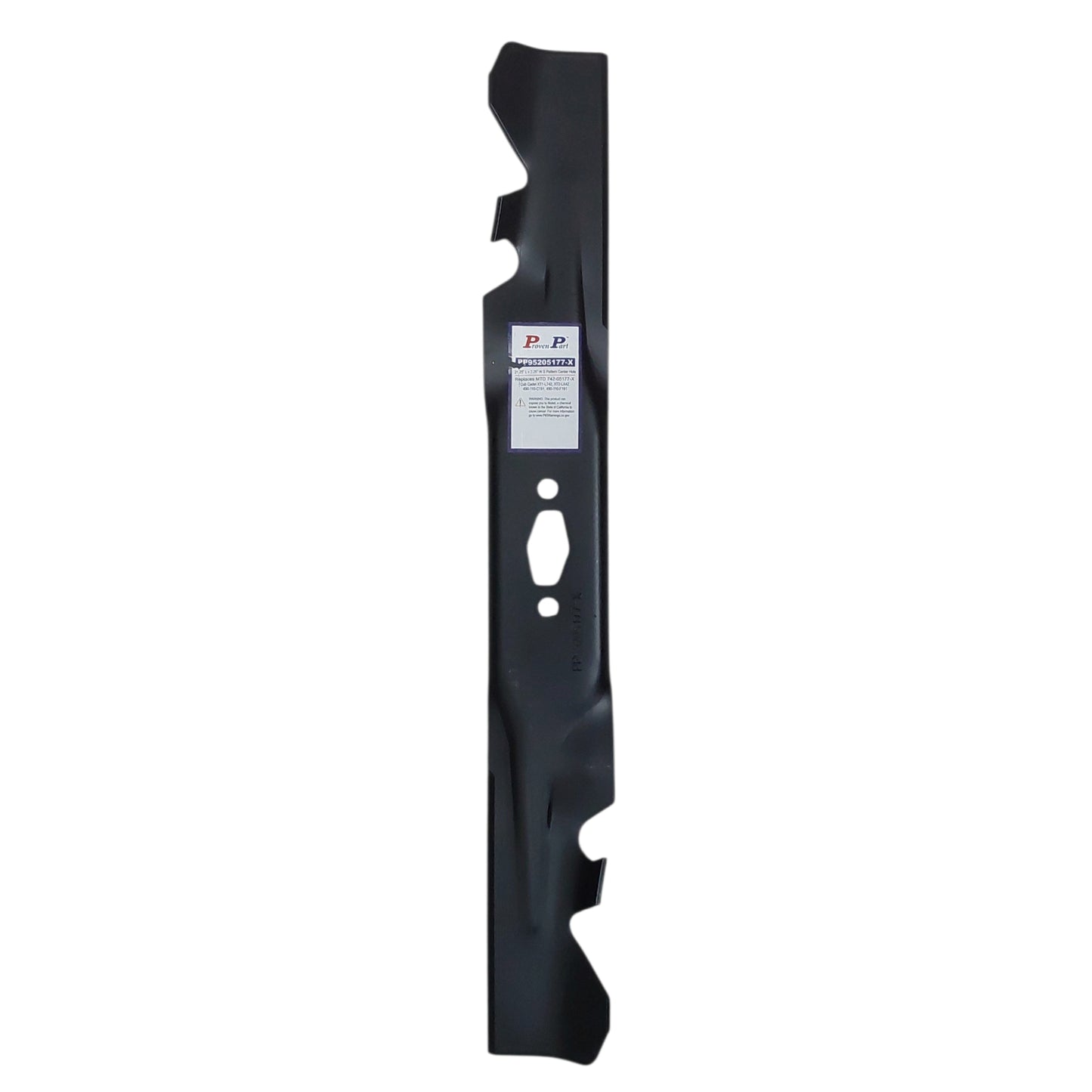 Proven Part 2-Pack Mulching Blades For 42" Cub Cadet MTD 742P05177A-X 742-05177A-X S-Shaped Center Hole 21.25"
