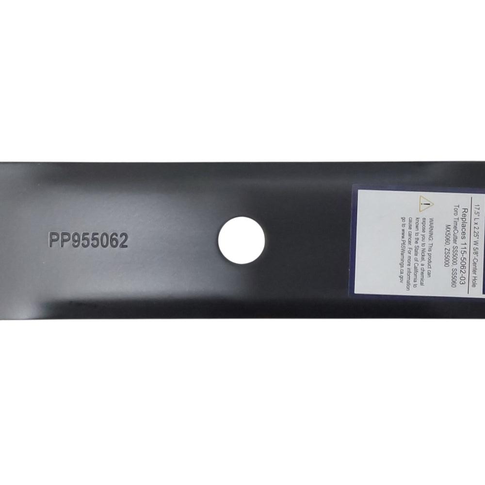 4x Proven Part Hi-Lift Blade 17.5In Fits Toro 50" ZS5000, SW5000, MX5075T 115-5062-03