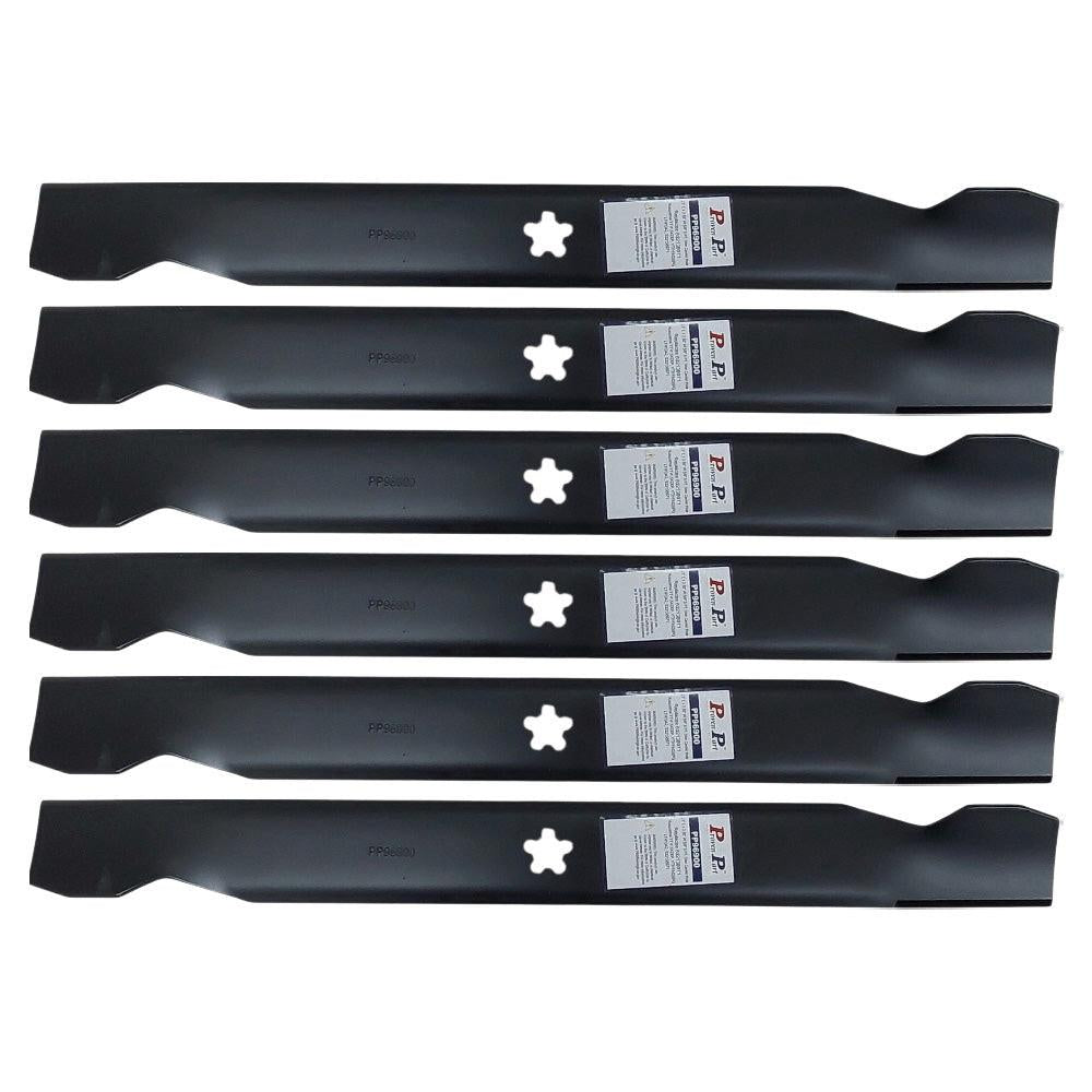 Proven Part 6x Hi-Lift Blade Fits Husqvarna 532138498, 532138971