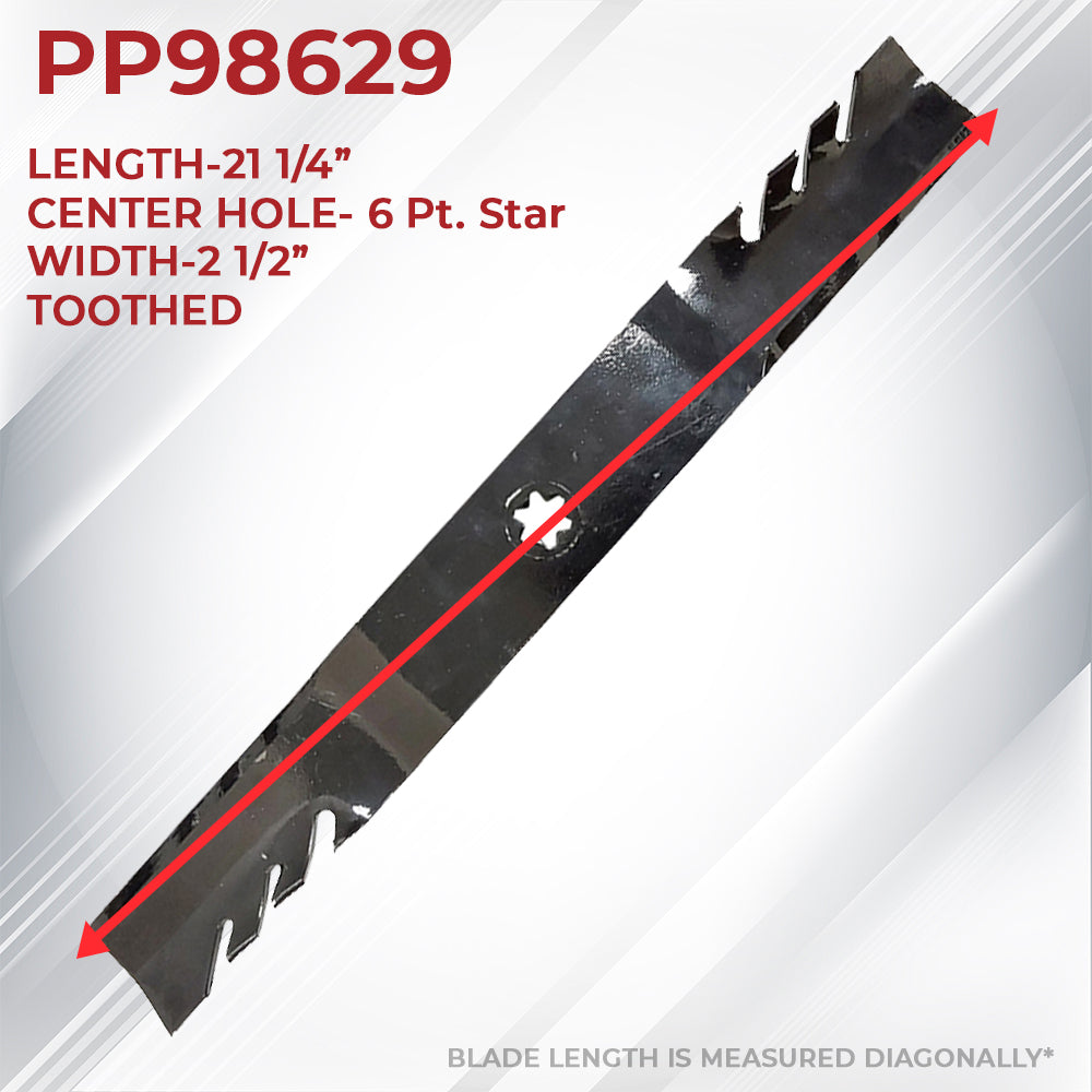 Proven Part Toothed Mulching Blades Fits MTD 942-0616A