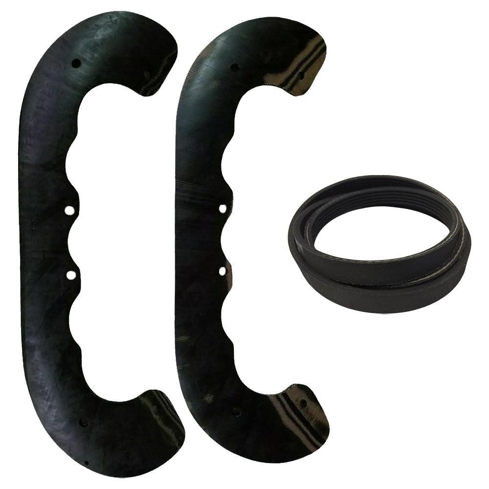 Proven Part Belt And Paddles Fit Toro CCR3000 CCR3600 CCR3650 99-9313 95-6151
