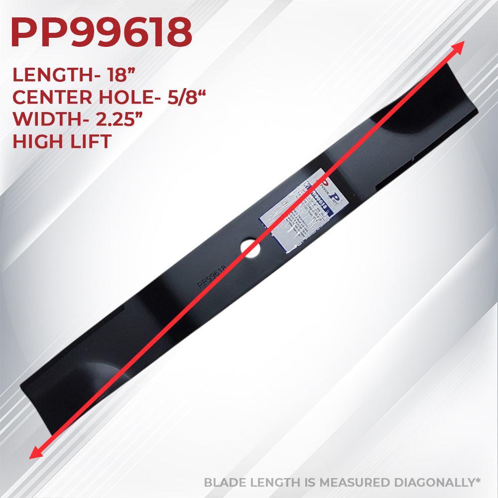 3 Proven Part High Lift Blades Fit Ariens Gravely 52-Inch Deck 04771200