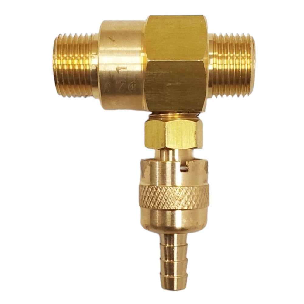 Proven Part Brass 3/8" Npt Pressure Washer In Line Chemical Soap Detergent Injector 5-8 Gpm