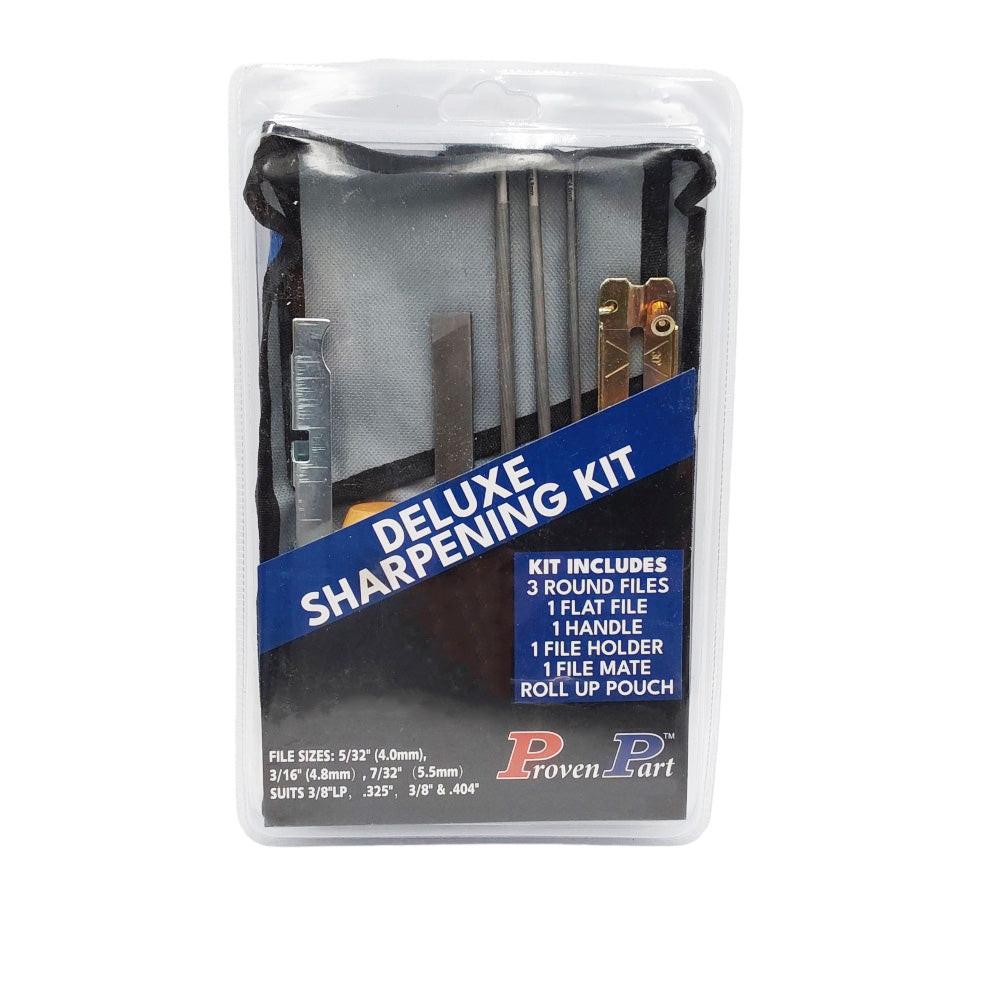 Proven Part (3) 20" Full Skip Chain For 20" Bar 0.325" Pitch .050" Gauge 72DL For Husqvarna 5018409-72 (1) Qt Oil (1) Deluxe Sharpening Kit