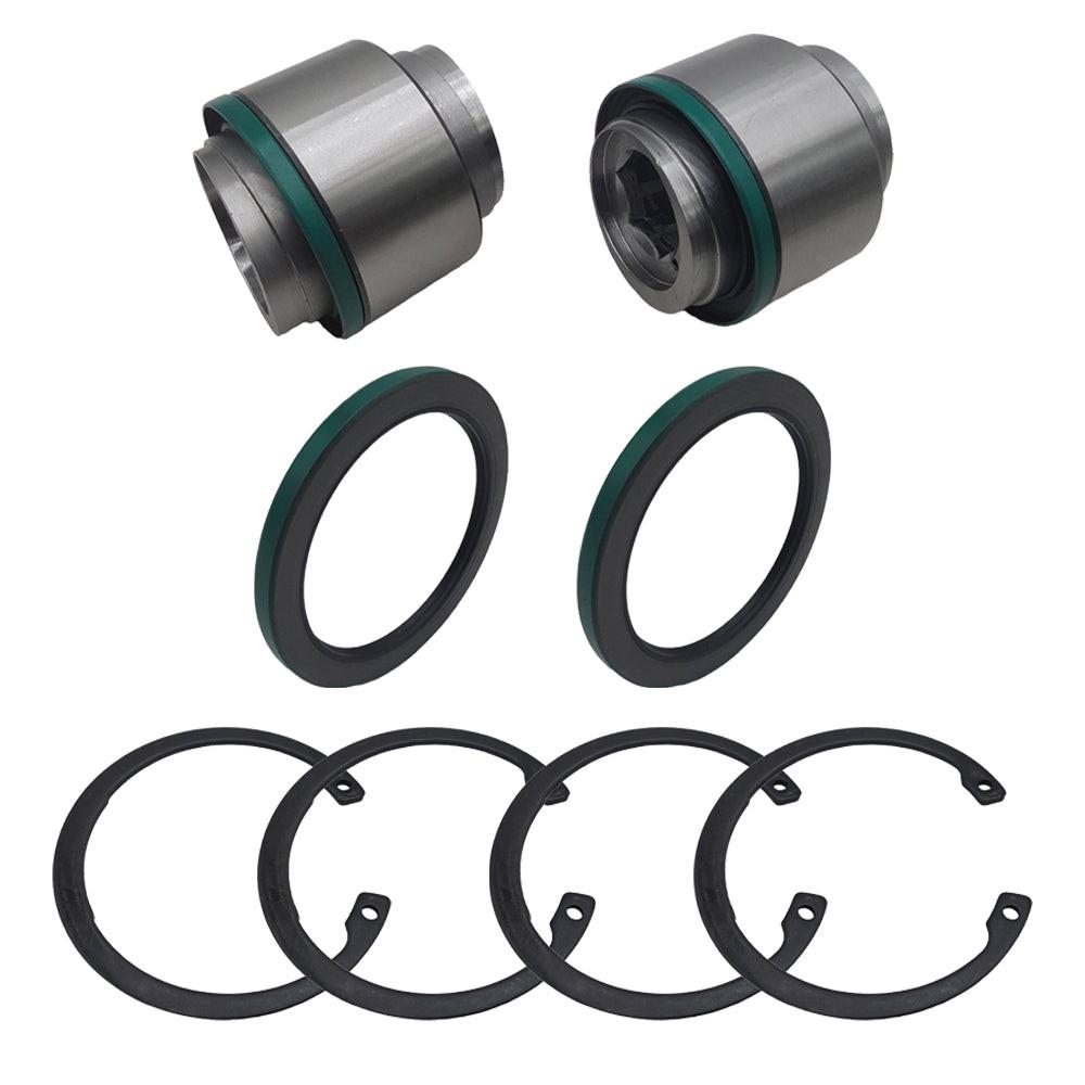 Pieza probada (2) Ae81-010 (2) Conjunto de adaptador de cojinete de rotor Ae50-005 con sellos de rotor externos