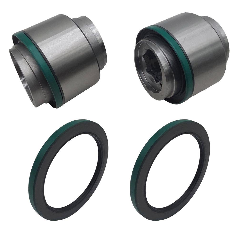 Pieza probada (2) Ae81-010 (2) Conjunto de adaptador de cojinete de rotor Ae50-005 con sellos de rotor externos