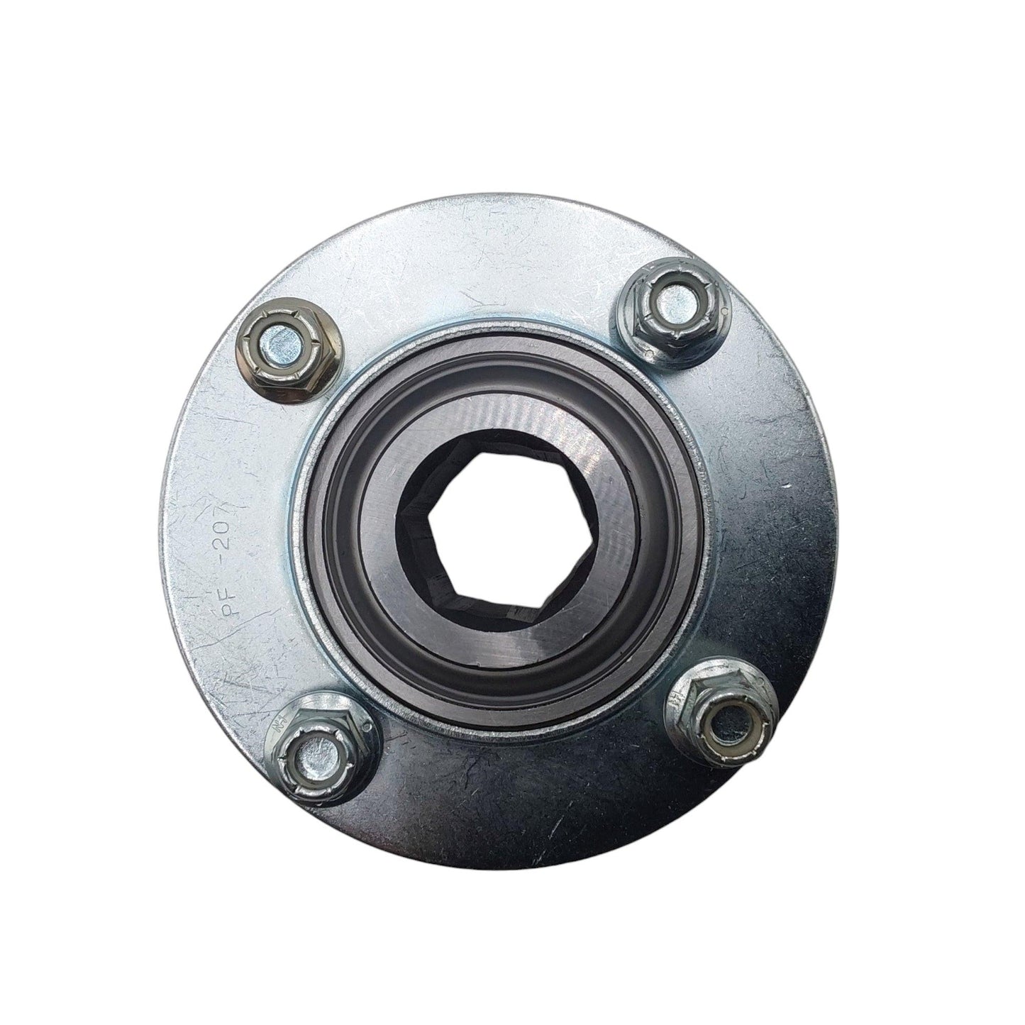 Proven Part (3) AE50-090 Hex Bearings With (6) AE50-094 72mm 4 Hole Flanges