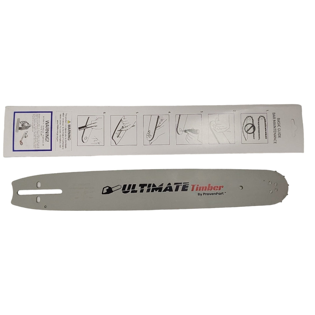 Barra guía de 16" de pieza probada para Stihl 3/8" .050" 60Dl 3003-008-8913 Ls Sn D025