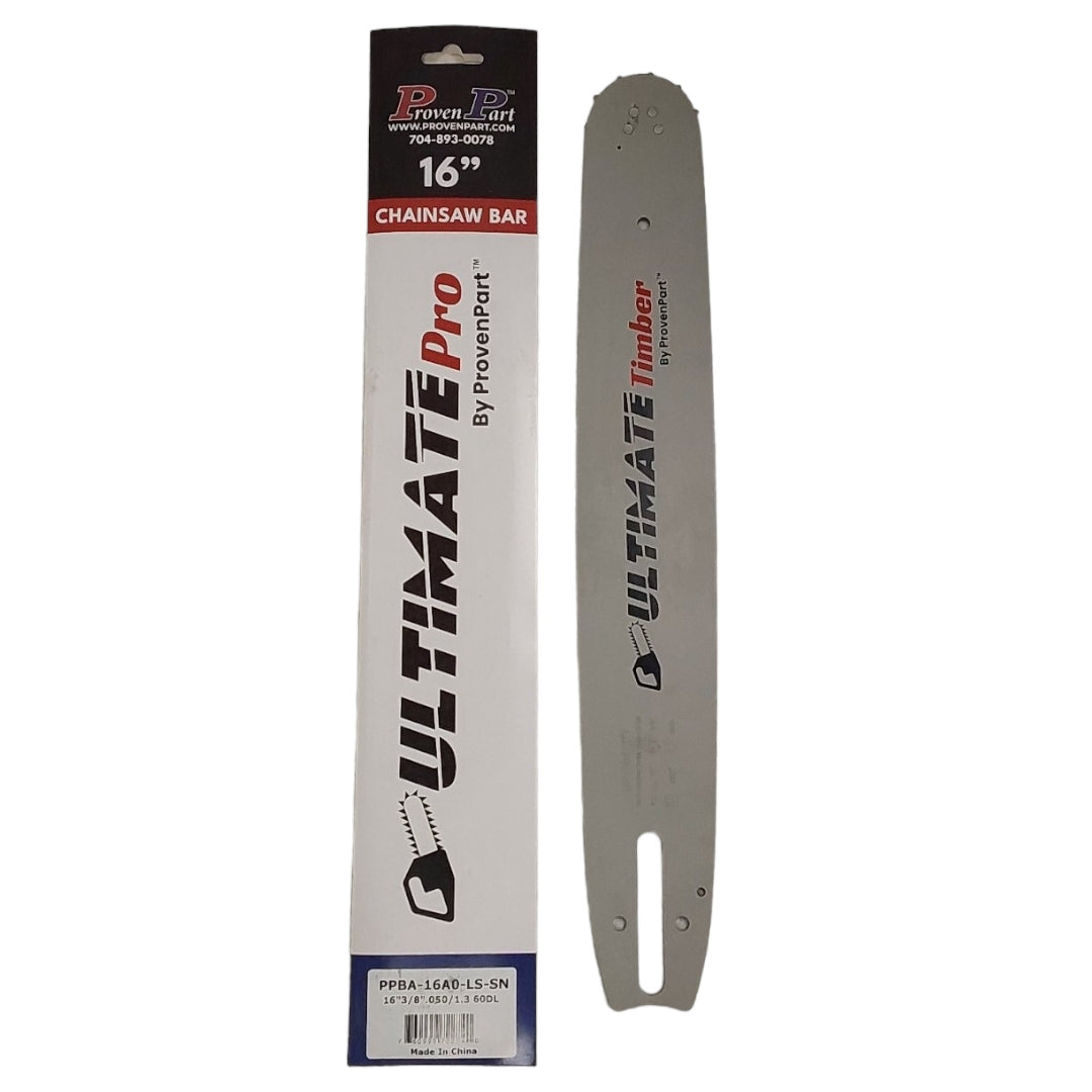 Barra guía de 16" de pieza probada para Stihl 3/8" .050" 60Dl 3003-008-8913 Ls Sn D025