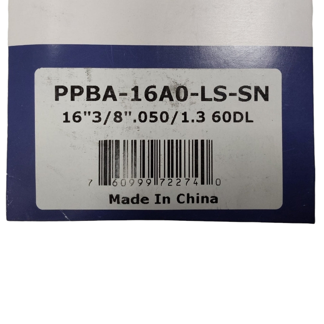 Barra guía de 16" de pieza probada para Stihl 3/8" .050" 60Dl 3003-008-8913 Ls Sn D025
