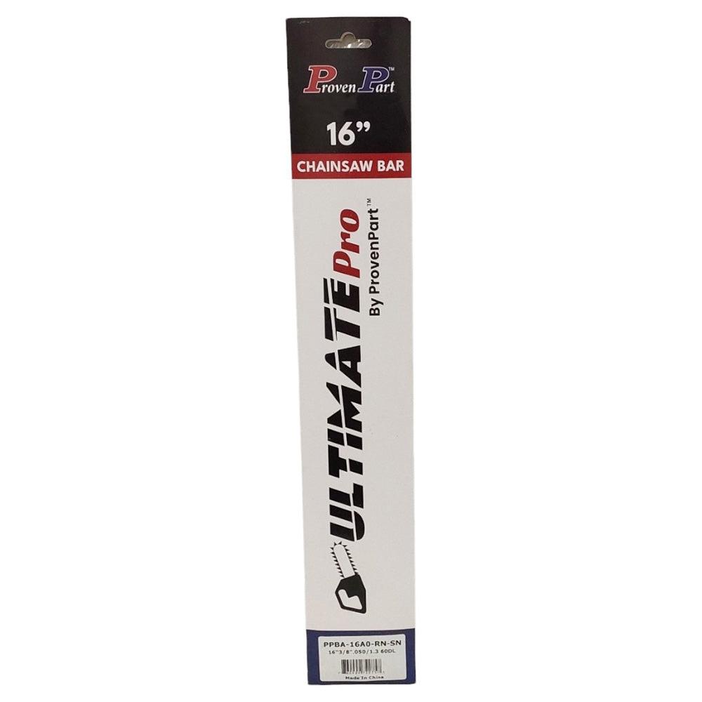 Proven Part 16” Chainsaw Bar For Stihl 30030008813 160RNDD025 3/8" .050" 60DL RN SN D025