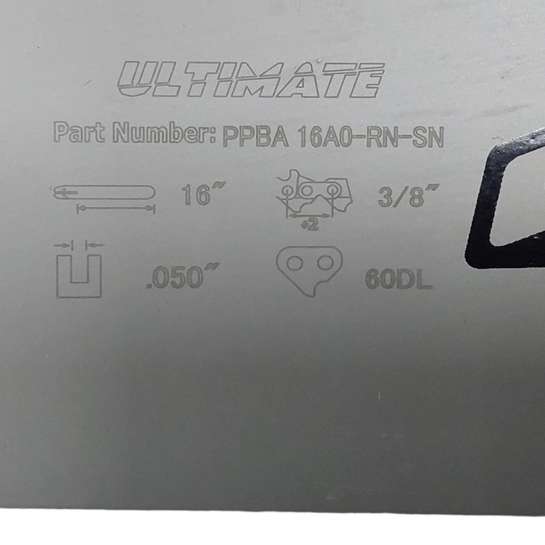 Proven Part 16” Chainsaw Bar For Stihl 30030008813 160RNDD025 3/8" .050" 60DL RN SN D025