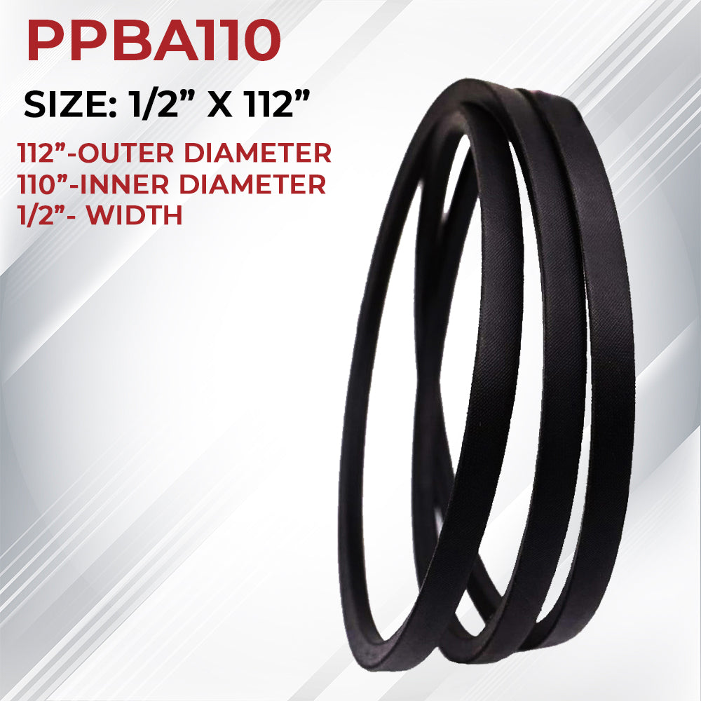 Proven Part Lawn Mower Deck Drive Belt 110-6871 504-00674 265-227