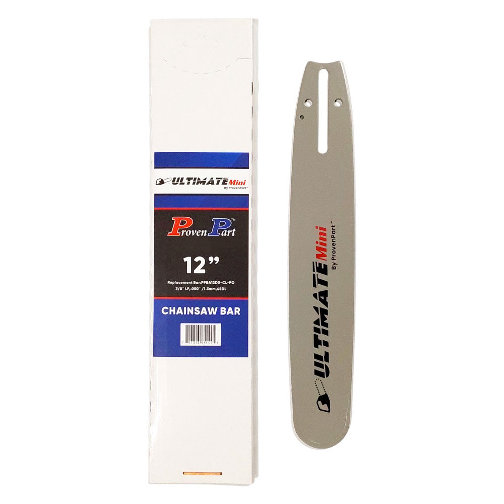 Proven Part 12" Chainsaw Bar 3/8" LP .050" 45DL CL A041 Mount