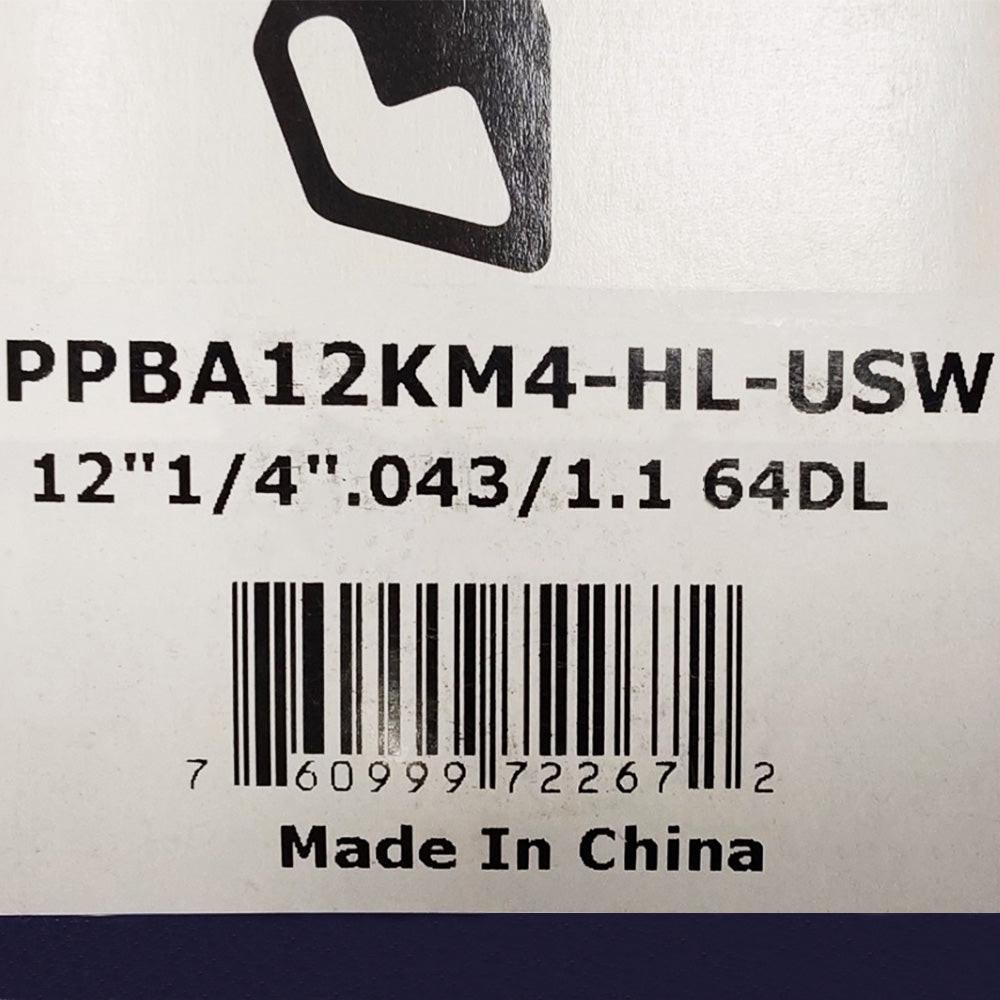 Proven Part 12" Chainsaw Guide Bar With 4 Chains 1/4" .043" 64DL For 3005 008 3405 HT100 HT101