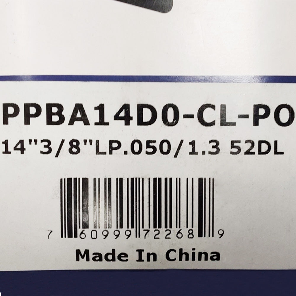Proven Part 14" Chainsaw Bar And 4 Pack Semi Chisel Chain 3/8" LP .050 52DL For Husqvarna Fits 599583952