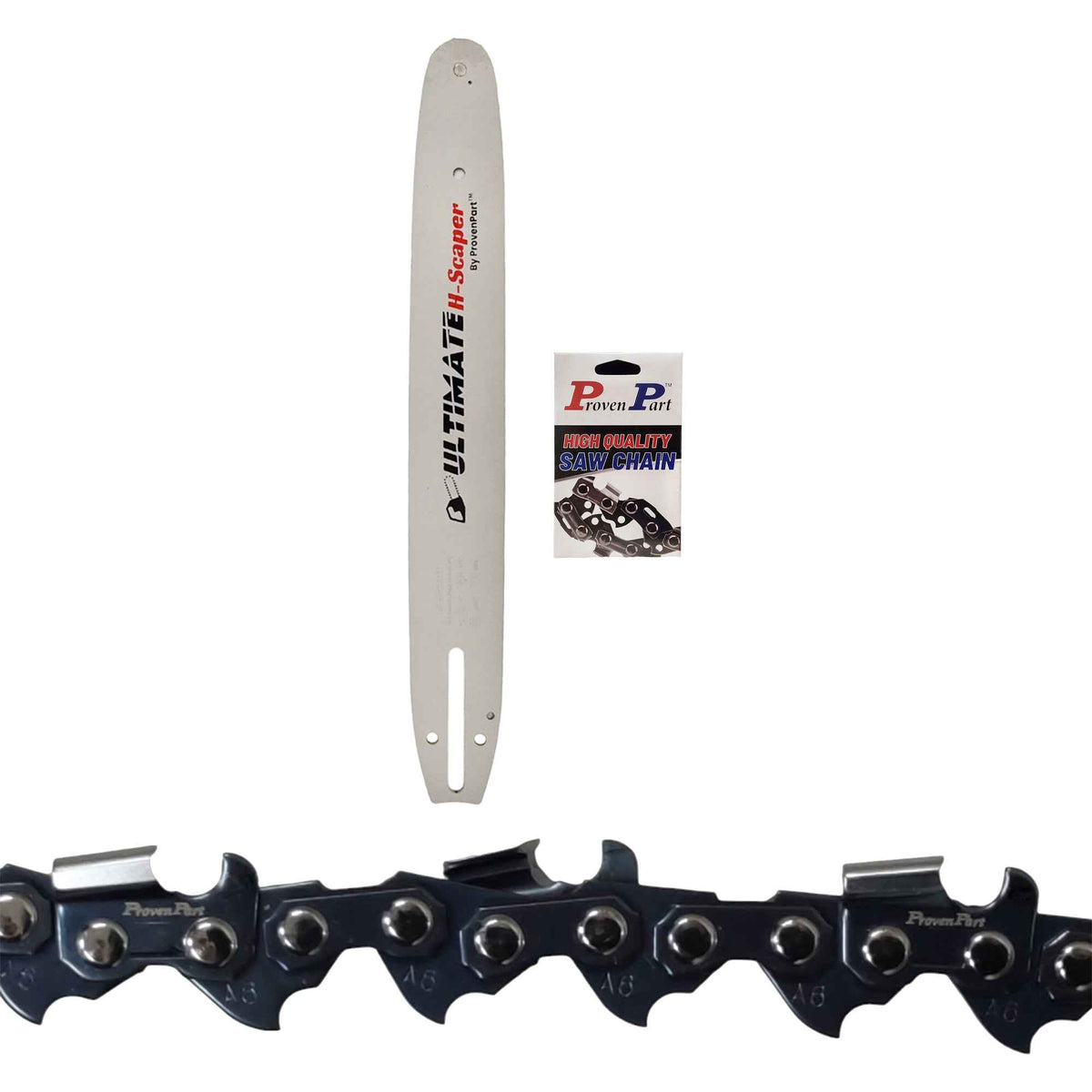 Proven Part Chainsaw Guide Bars 3/8" LP .050" A041 Fit Dolmar 108, 340, 401