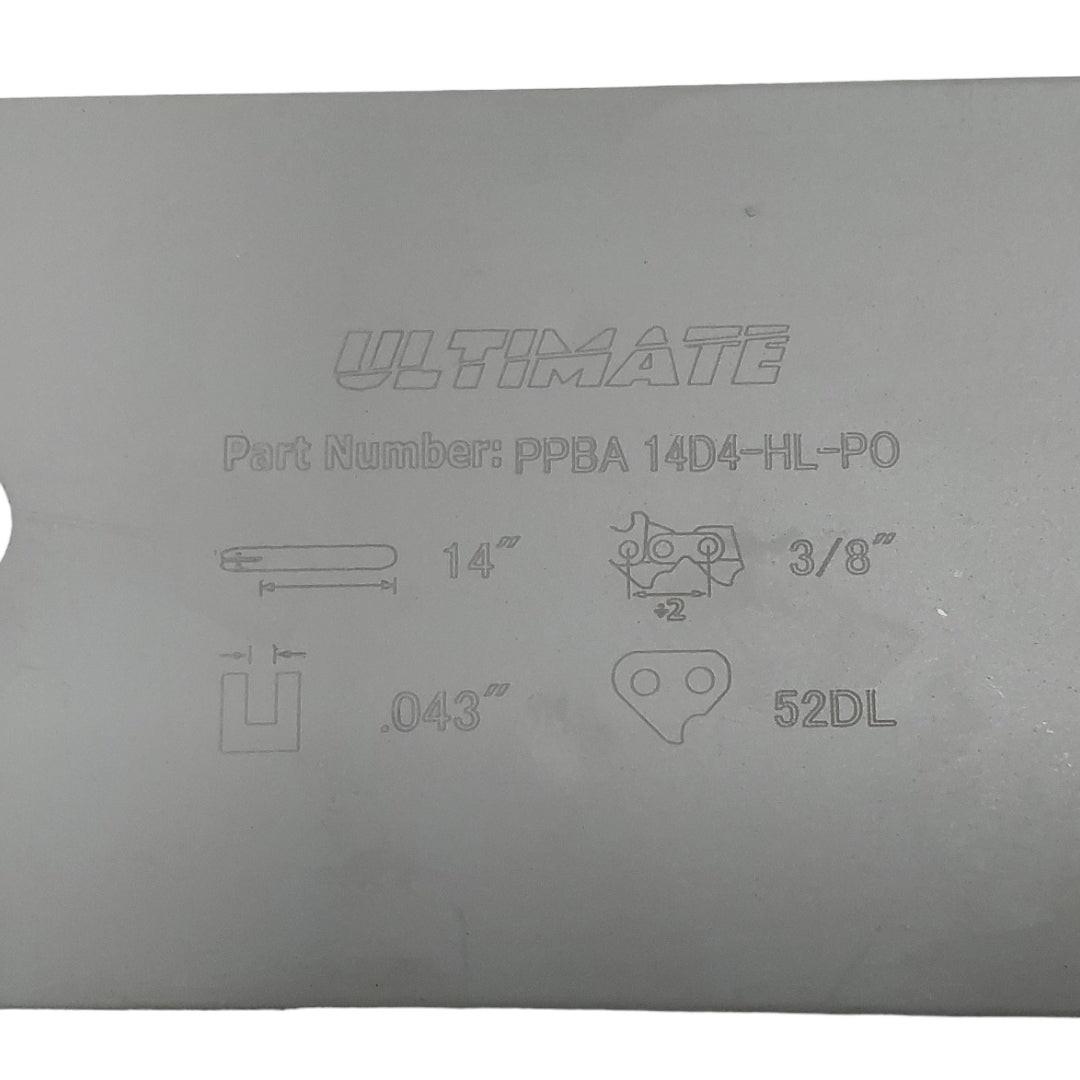 Proven Part 14" Guide Bar 3/8" LP .043" Bar For Makita E-00072 XCU02 XCU03 HL PO A041 52DL