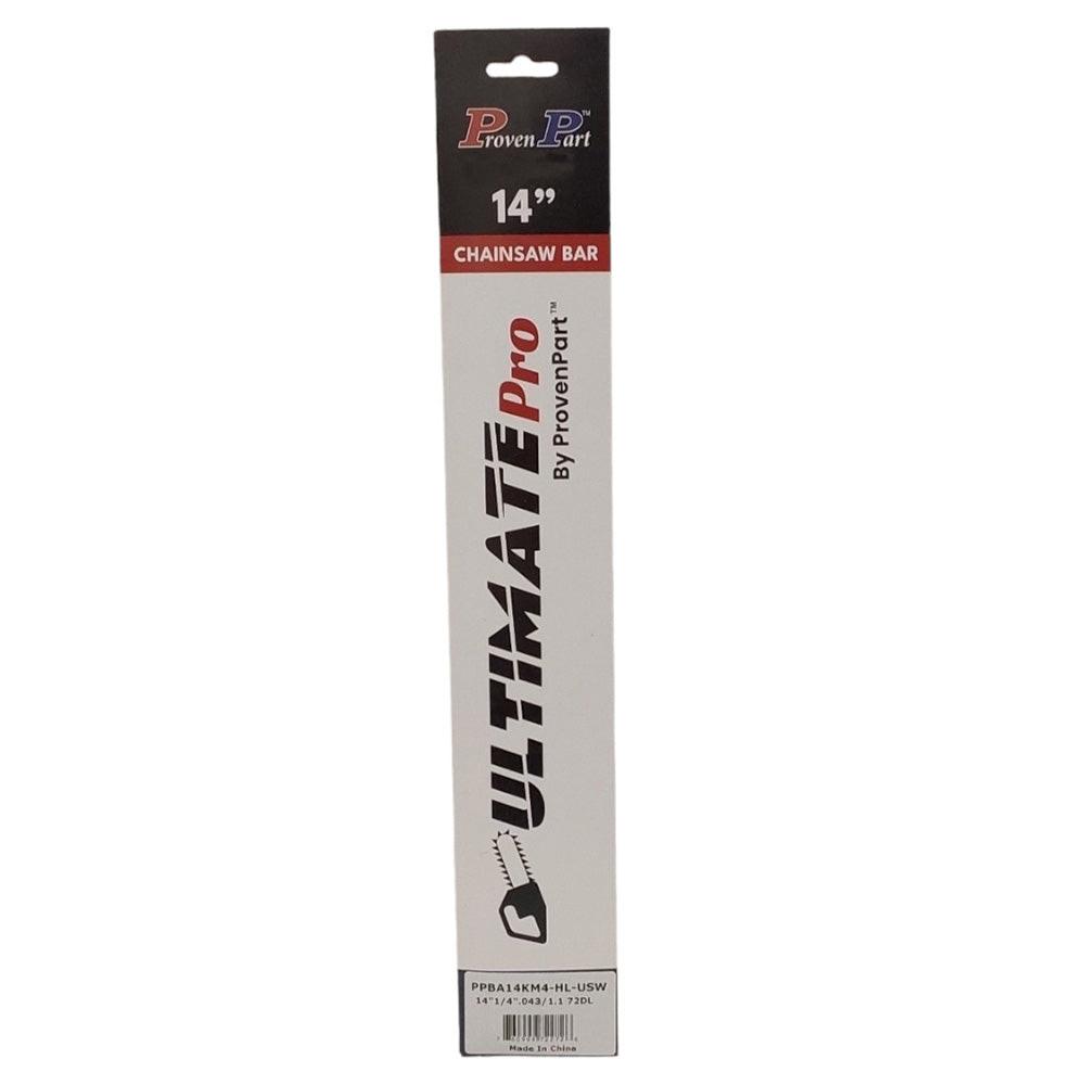 Barra guía de 14" de pieza probada 1/4" .043 72Dl para Stihl 3005 008 3409 Msa160C-Bq Msa200C-Bq