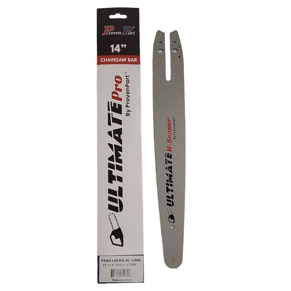 Barra guía de 14" de pieza probada 1/4" .043 72Dl para Stihl 3005 008 3409 Msa160C-Bq Msa200C-Bq
