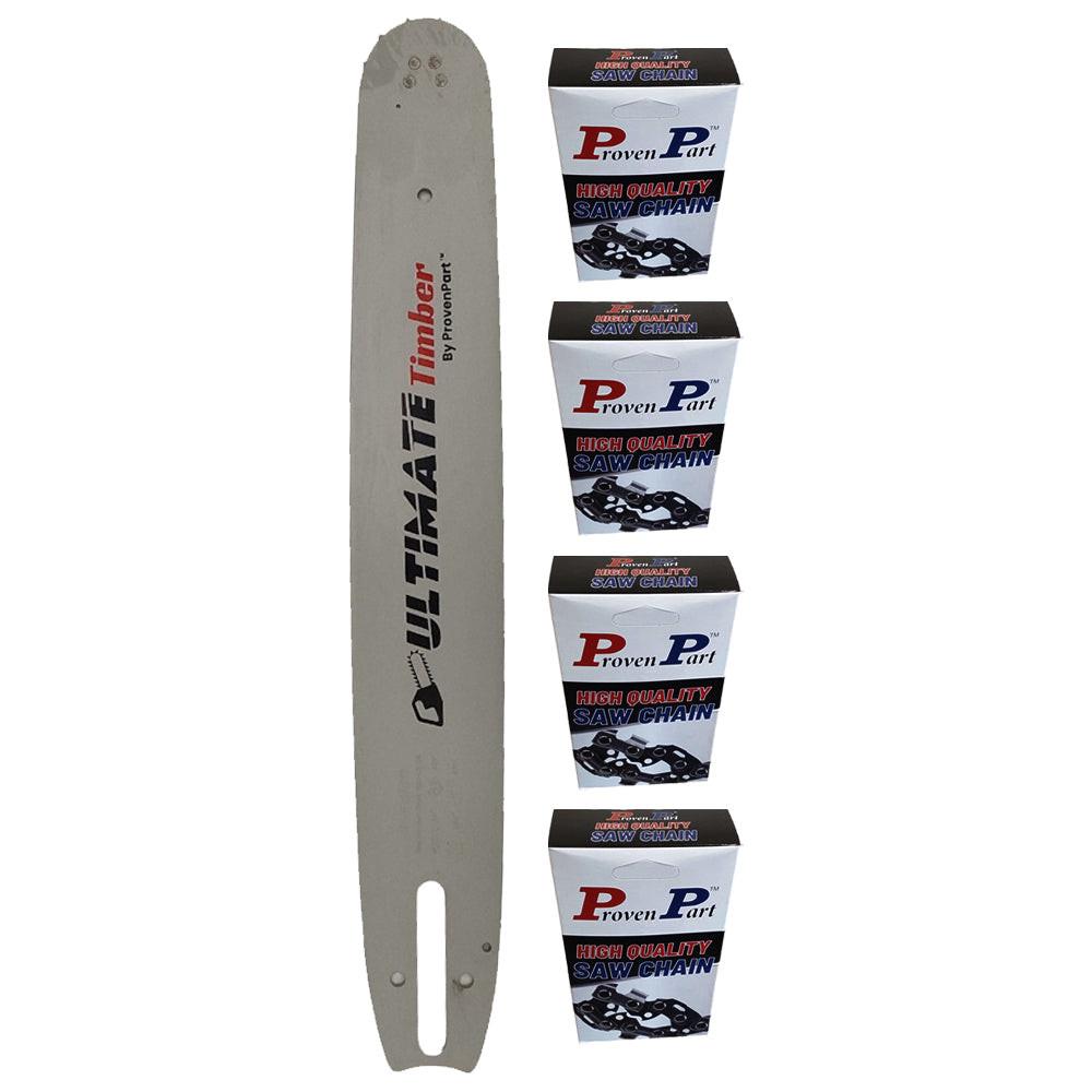 Pieza probada 3003 008 6813 Barra guía para Stihl 16" .325" .063 67Dl Ls Sn D025