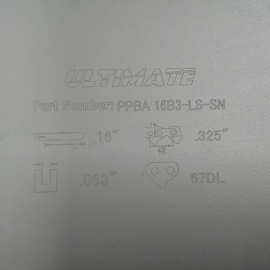 Proven Part 3003 008 6813 Guide Bar For Stihl 16" .325" .063" 67Dl LS SN D025