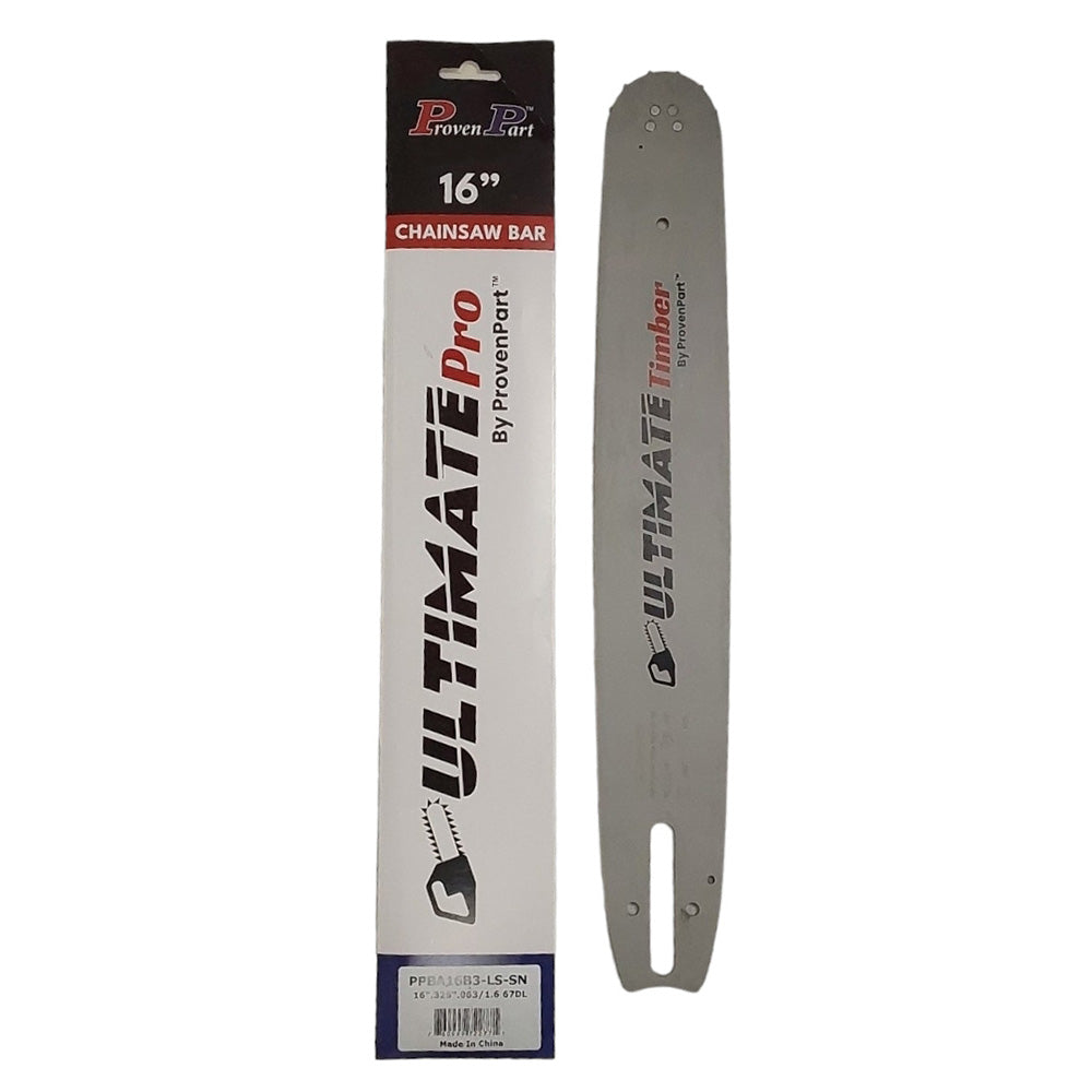 Proven Part 16" Chainsaw Bar & Semi Chisel Chain .325" .063" 67DL D025 Fits Stihl 3003 008 6813, 3689 005 0067