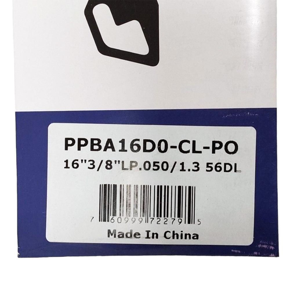 Proven Part 16" Chainsaw Bar And 4 Pack Full Chisel Chain Combo 3/8"LP .050" 57DL For Husqvarna Fits 599583956