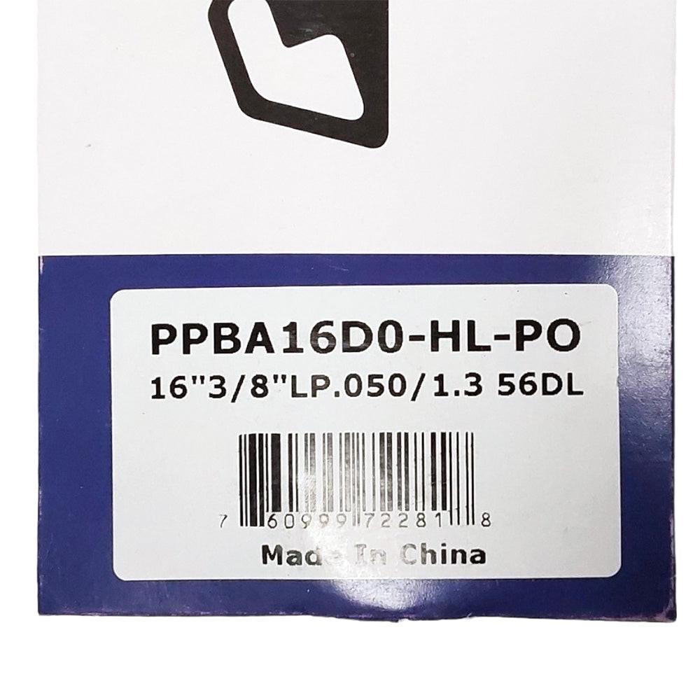 Proven Part E-00103 16" Chain Saw Guide Bar For Makita 3/8" Lp.050 56DL HL P0 A041