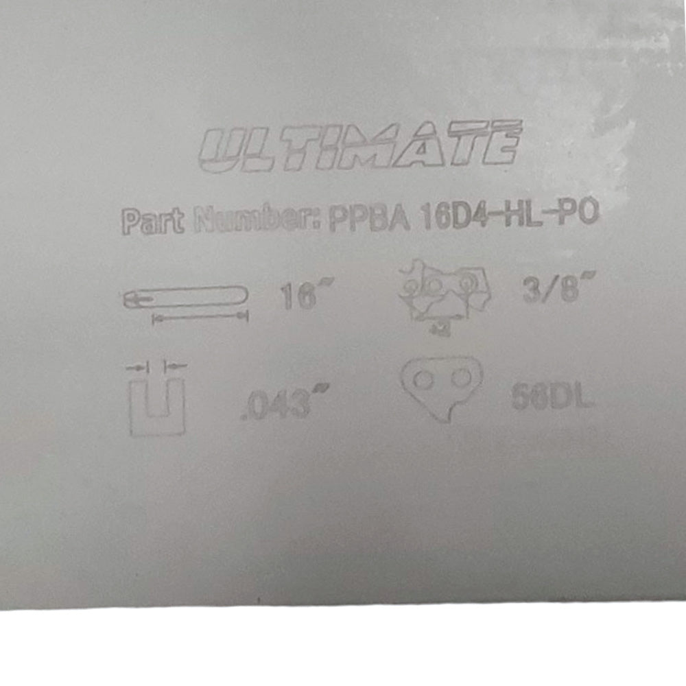 Proven Part 16" Guide Bar For Makita 3/8” LP .043” E-00094 HL PO A041 DWZCSB16
