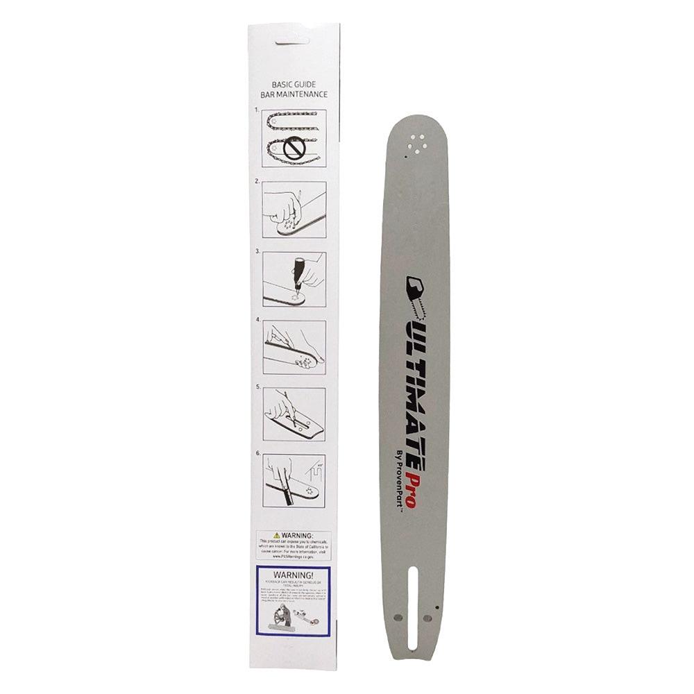 Pieza probada 595972168 Barra guía de 18" para motosierra Husqvarna 3/8" .050" 68Dl Rn Hv D009