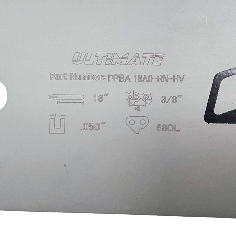 Pieza probada 595972168 Barra guía de 18" para motosierra Husqvarna 3/8" .050" 68Dl Rn Hv D009