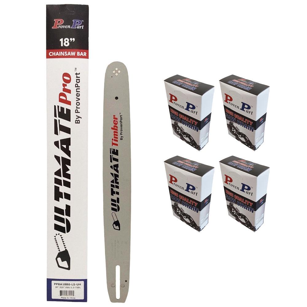 Pieza probada 18F0Ad3372C Barra de motosierra de 18" para Echo Ls Uh K095
