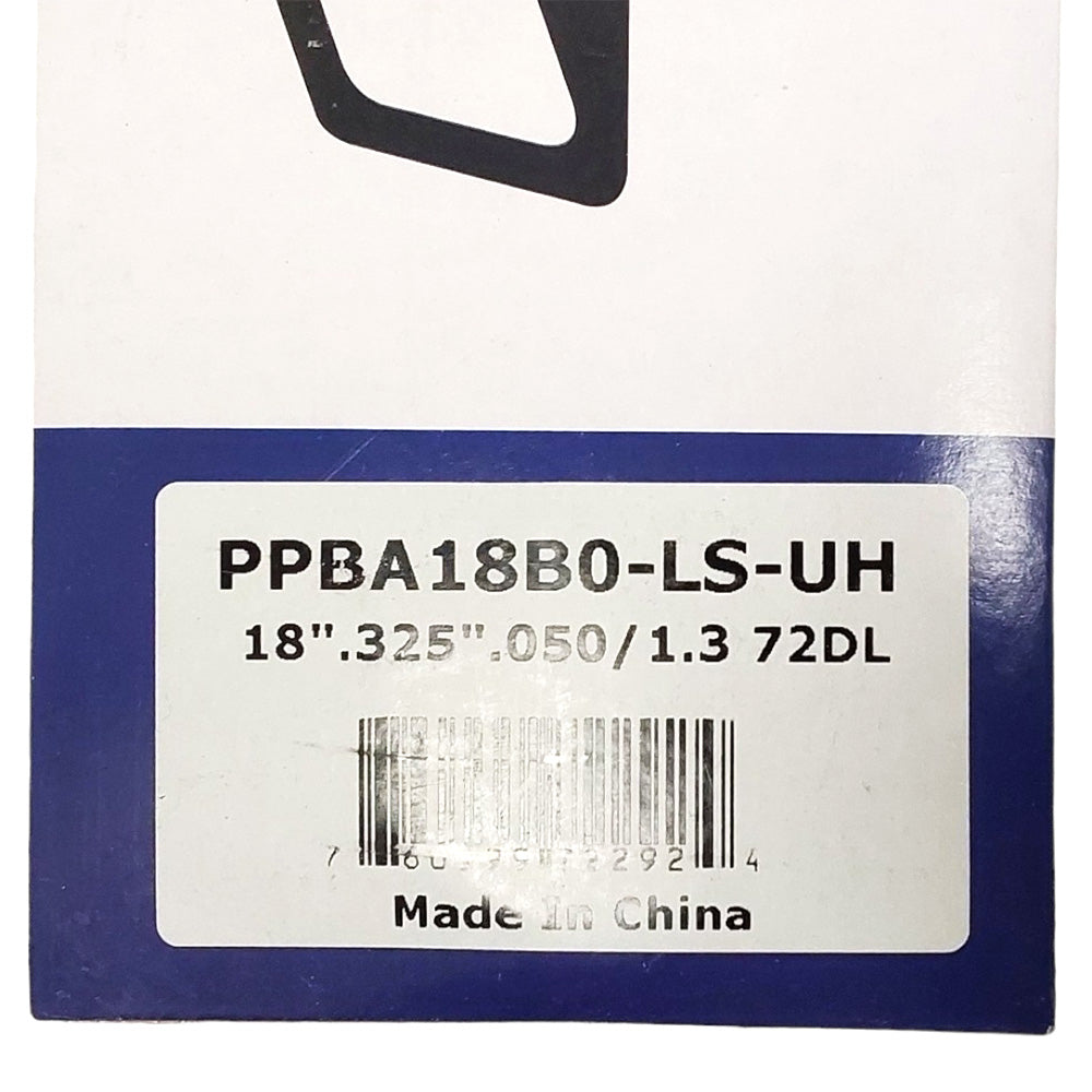 Proven Part 18" Chainsaw Bar .325" .050" 72DL For Echo Fits 18F0AD3372C