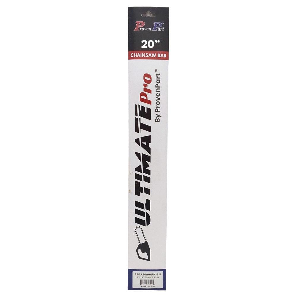 Barra de motosierra de 20 pulgadas, pieza probada, .050, .375, 72Dl, para Stihl Ms 280 290 3003 000 8822 Rn Sn D025