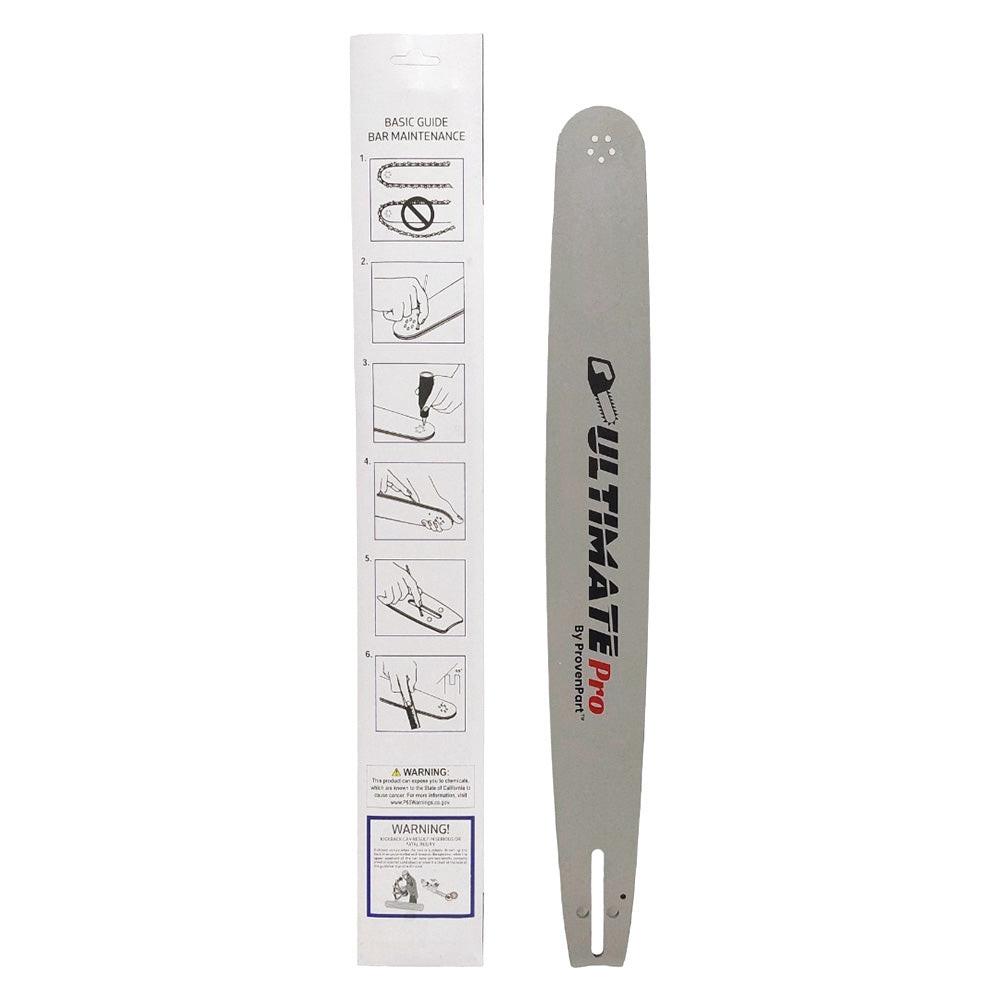 Barra guía de 20" de pieza probada, 3/8" 050" 72Dl, compatible con Husqvarna 359, 362Xp 200Rndk095 Rn Uh K095