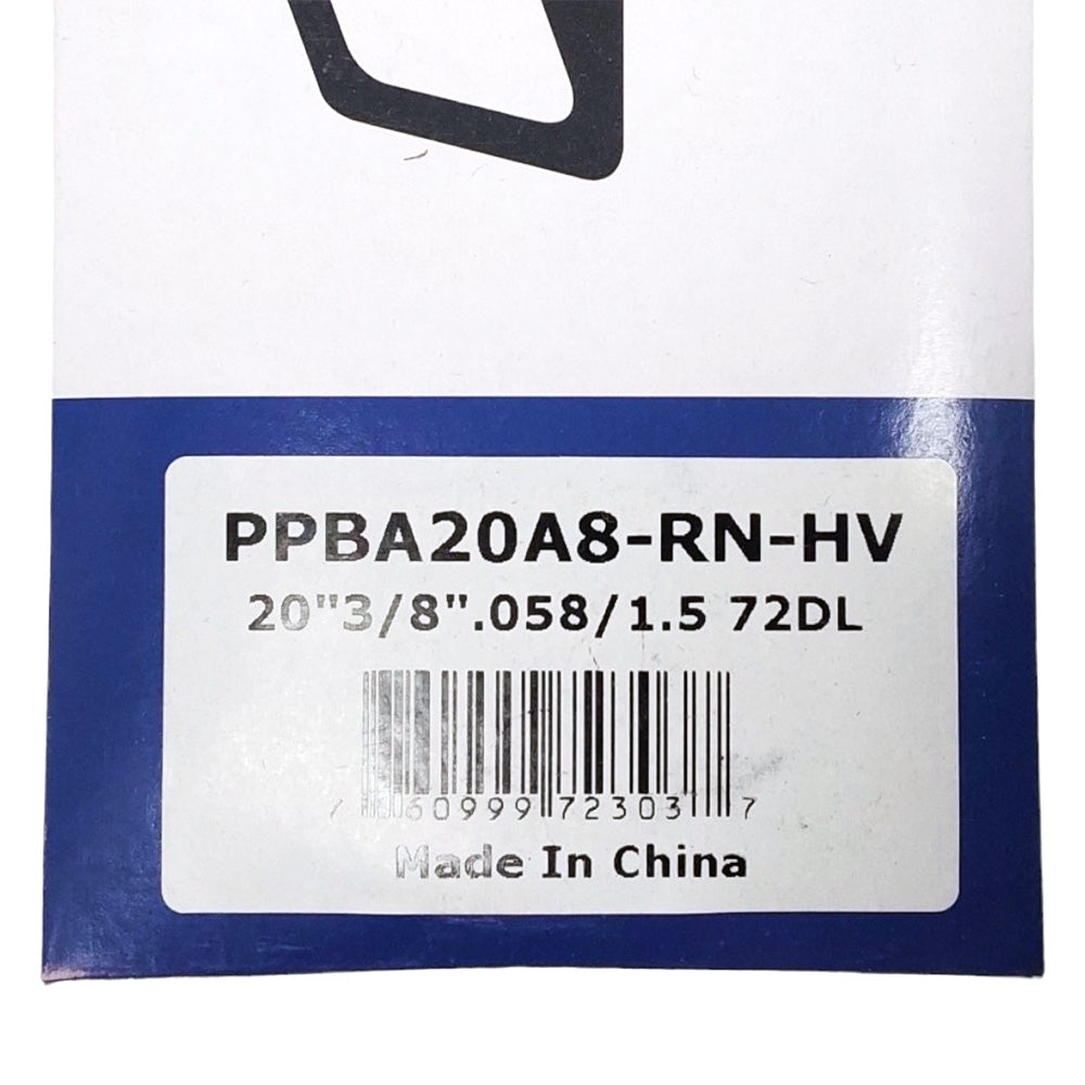 Pieza probada Barra guía de 20" 3/8" .058 72Dl 208Slhd009 208Rndd009 Rn Hv D009