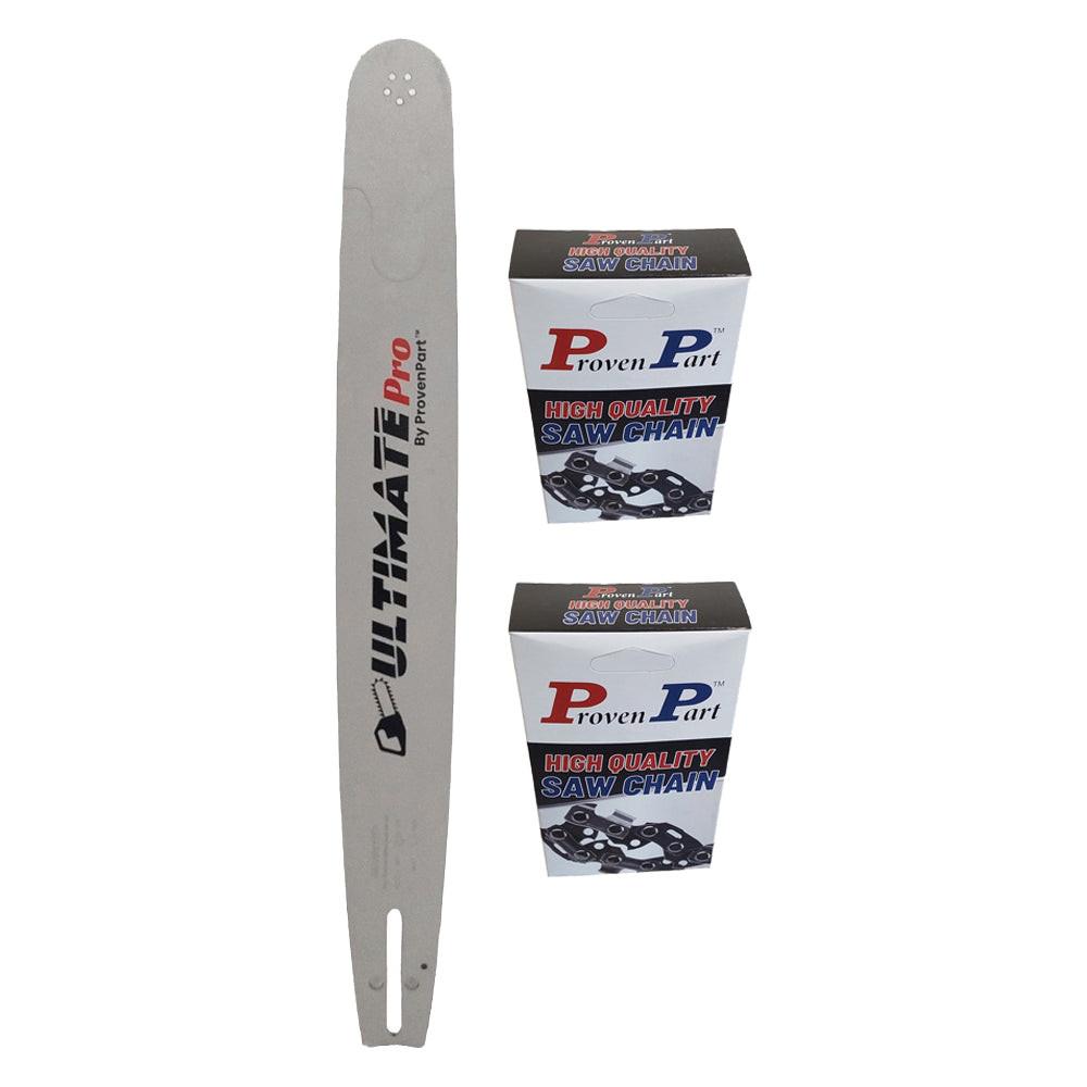 Pieza probada 208Rndk095 Barra guía 20" 3/8" .058" 72 eslabones impulsores Rn Uh K095