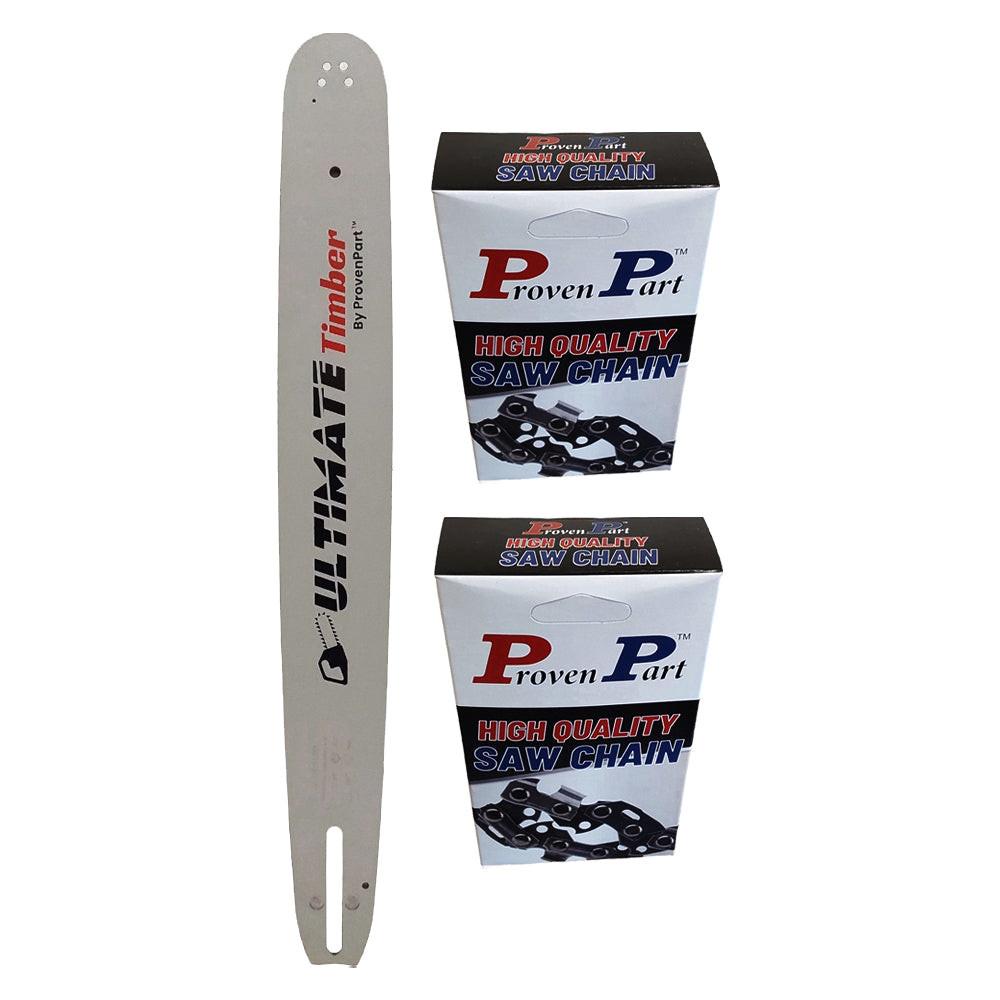 Pieza probada 20F0Ad3378C 20" .050" .325" 76Dl Barra guía de motosierra Ls Uh K095