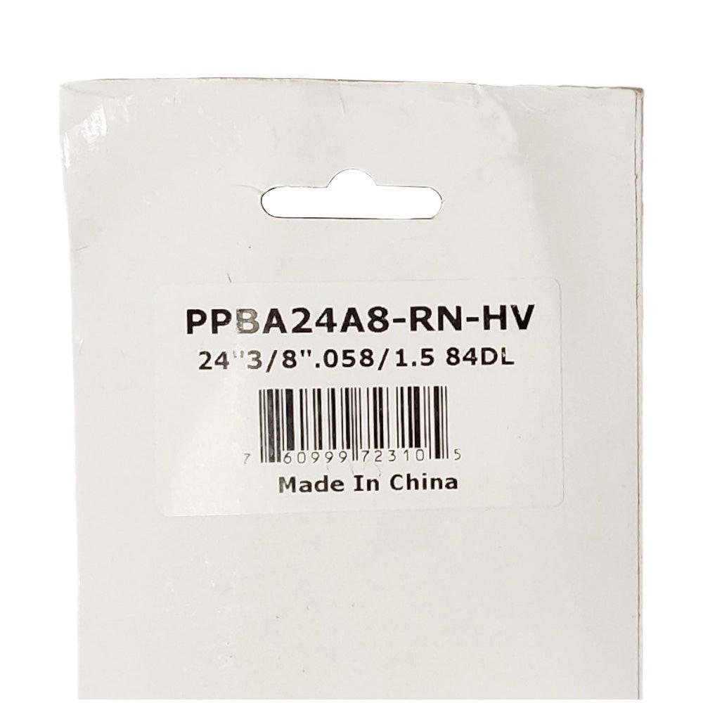 Pieza probada 248Rndd009 Barra guía 24" 3/8" .058" 84Dl 608000050 Ht-388 Rn Hv D009
