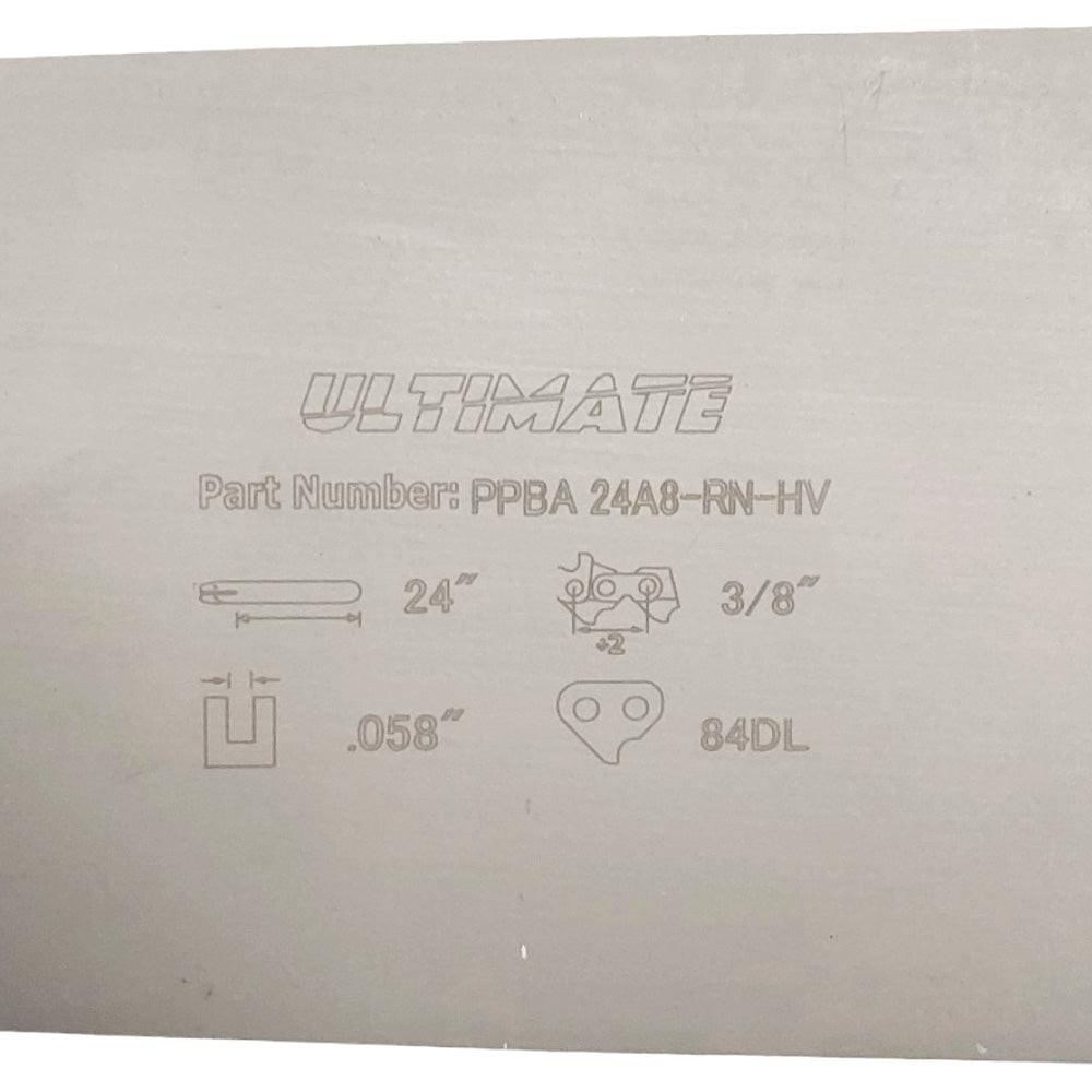 Pieza probada 248Rndd009 Barra guía 24" 3/8" .058" 84Dl 608000050 Ht-388 Rn Hv D009