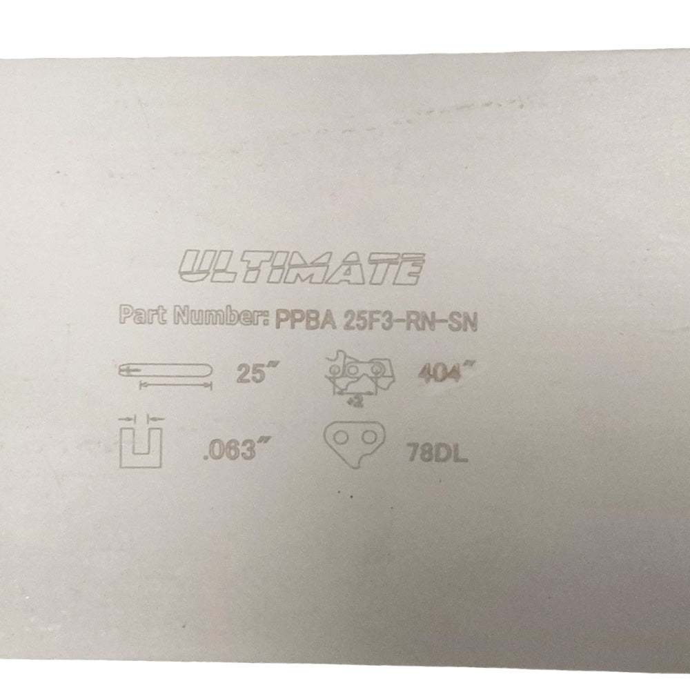 Proven Part 25" Bar .404" .063" 78DL Fits Stihl 066, 660, 064, 661, 461, 362 3002 000 9731