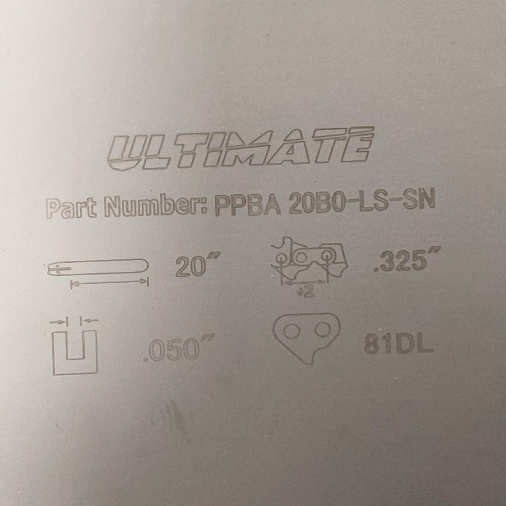 Proven Part 20" Bar and 2 chains .325" .050" 81DL Fits Stihl 024, 026, 028 3003 008 6621
