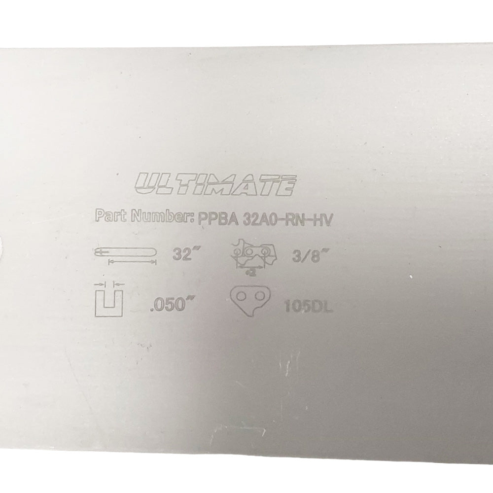 Proven Part 32" Bar 3/8" .050" 105DL Fits Husqvarna 608000053 390XPW, 394, 394XP, 395, 575XP
